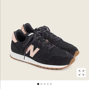 J crew Women's New Balance® for J.Crew 520 sneakers
Item G8302 Navy Rose Gold